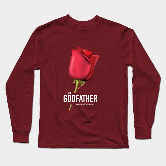 The Godfather - Alternative Movie Poster Long Sleeve T-Shirt by MoviePosterBoy
